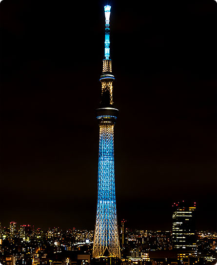 ライティングデザイン デザイン 東京スカイツリーを知る 東京スカイツリー Tokyo Skytree