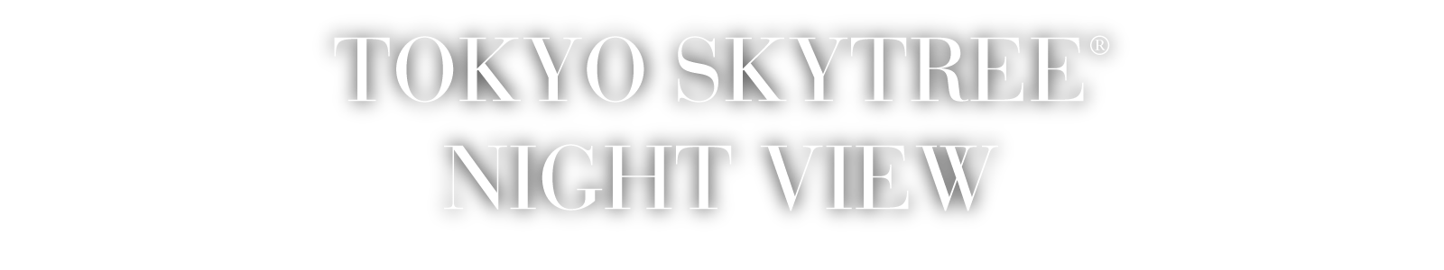 TOKYO SKYTREE® NIGHT VIEW