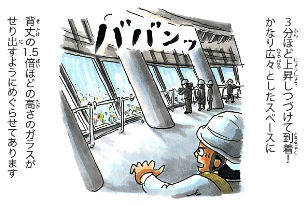 ついに第1展望台！編 5/8