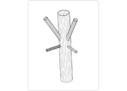 分岐継手のイメージ図