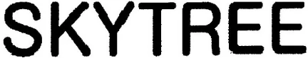 東京スカイツリーのタイプロゴ (SKYTREE)