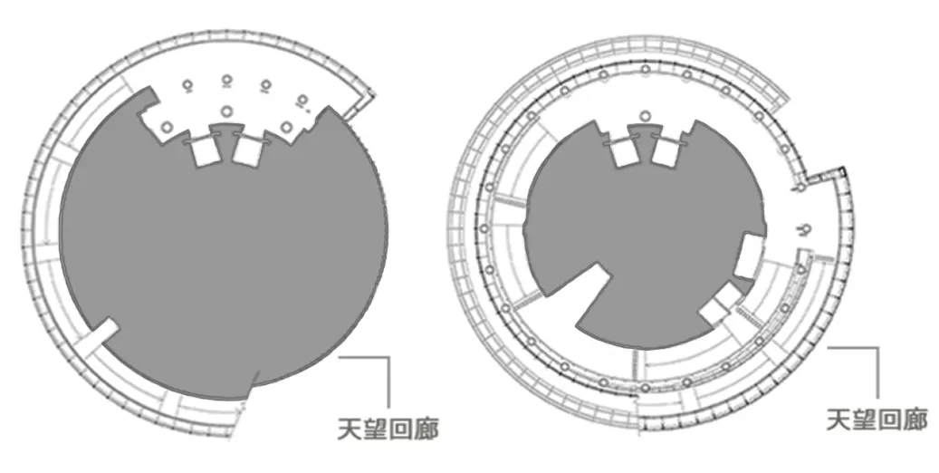 東京スカイツリー天望回廊のフロアマップ図