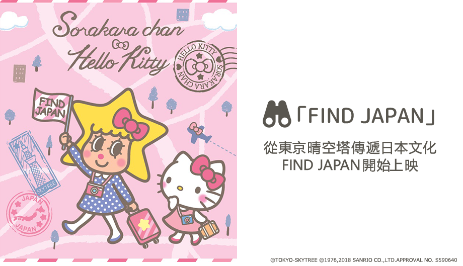 Many collaboration items of Hello Kitty and Sorakara-chan are now on store shelves.