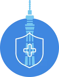 盾とチェックマークを組み合わせたセキュリティ・安全を示すアイコン