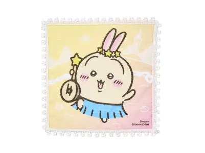 レース付きミニタオル
〈うさぎ〉
(H200×W200mm)