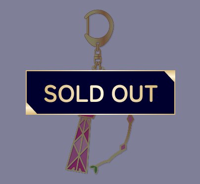 ステンドグラス風キーホルダー鹿目まどか