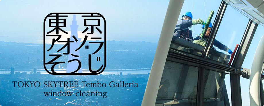 Tokyo Aozora Soji (cleaning the blue sky)