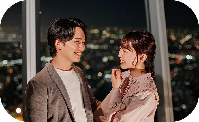 Leisurely as a couple AT TOKYO SKYTREE