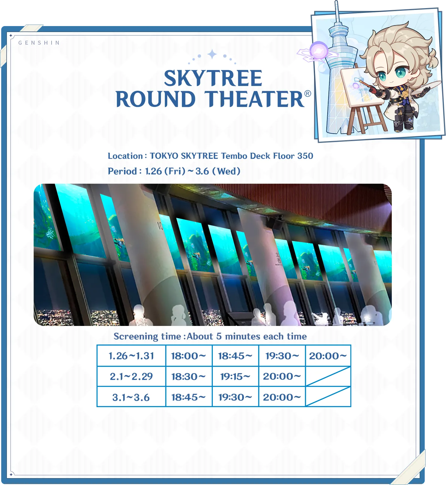 Video screening