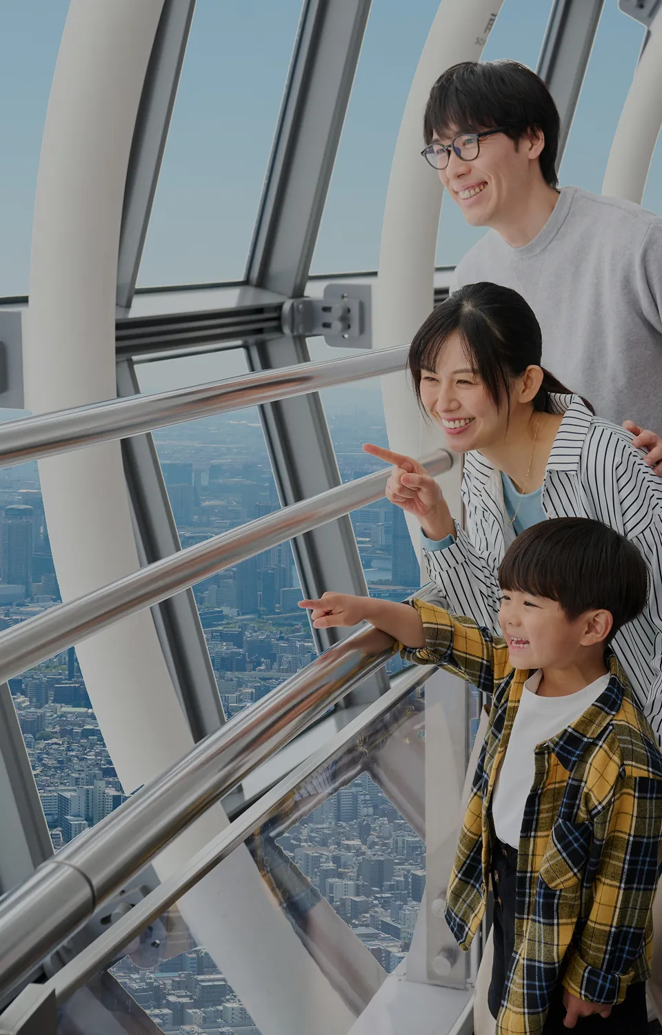 家族で楽しむスカイツリー
