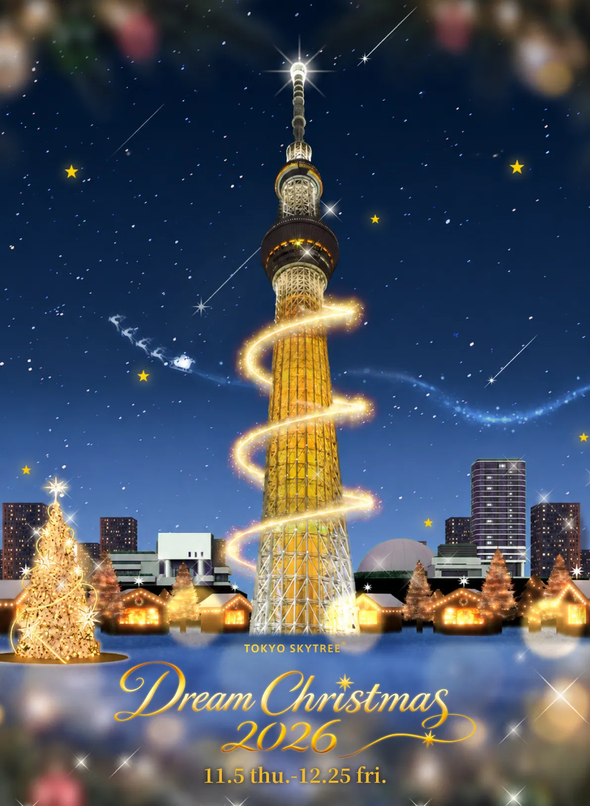 Dream Christmas 2026 TOKYO SKYTREE