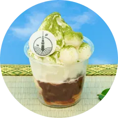 宇治抹茶かおる和サンデー