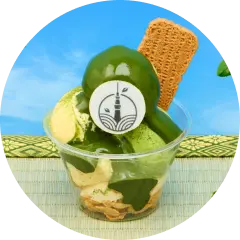 濃厚宇治抹茶アフォガート