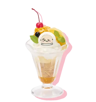 ラッコのフルーツパフェ