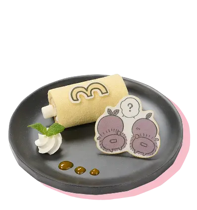 単三電池のロールケーキ