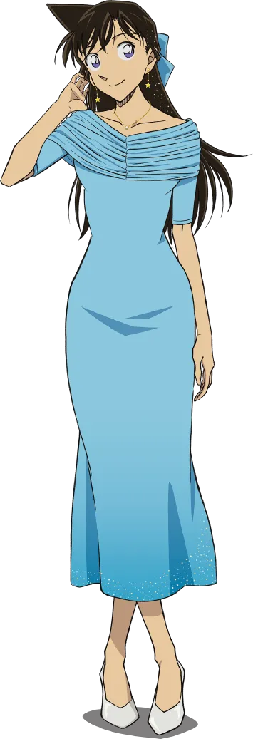 毛利蘭のイラスト