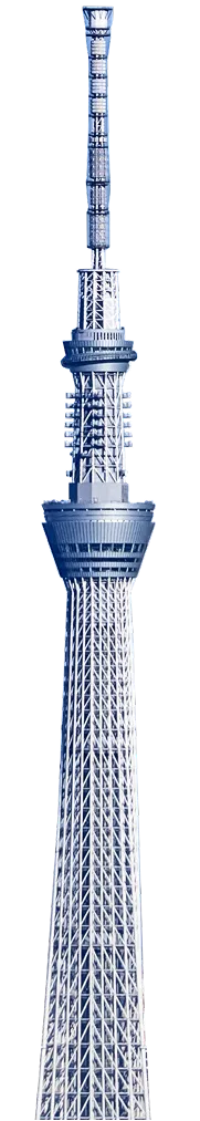 東京スカイツリーの全体像