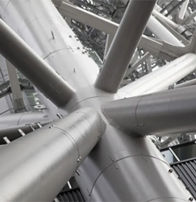 鉄骨同士を直接溶接して接合する分岐継手の詳細