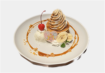 キャラメルコーヒーパンケーキ