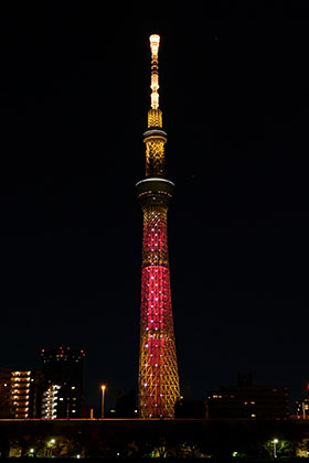 ライティング 東京スカイツリーを楽しむ 東京スカイツリー Tokyo Skytree