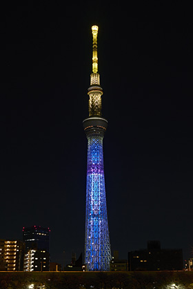 ライティング 東京スカイツリーを楽しむ 東京スカイツリー Tokyo Skytree