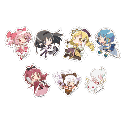 ステッカーセット（デフォルメ）全7柄