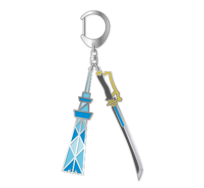 ステンドグラス風キーホルダー美樹さやか