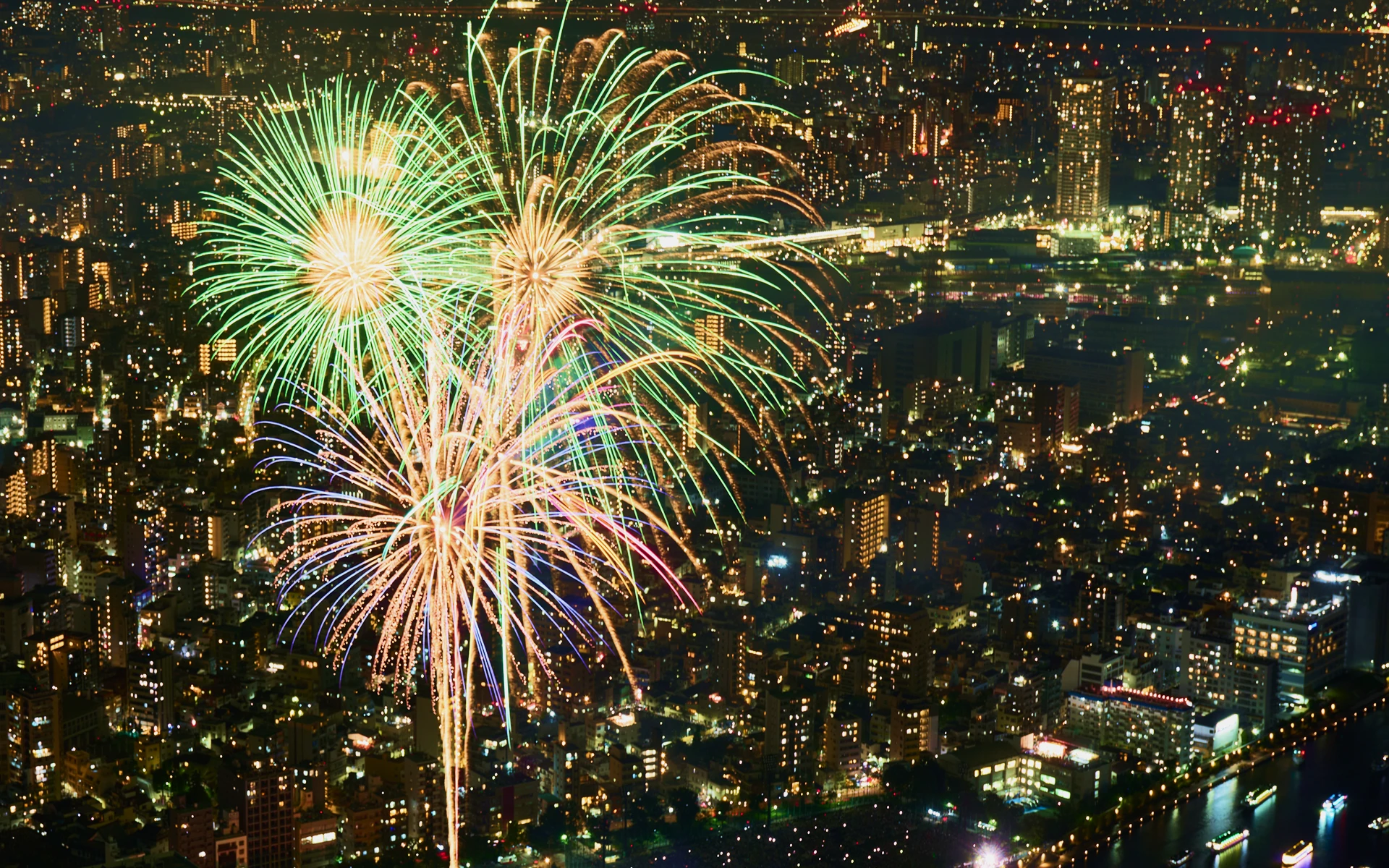 Sumida River Fireworks Festival Special Opening [Official] TOKYO
