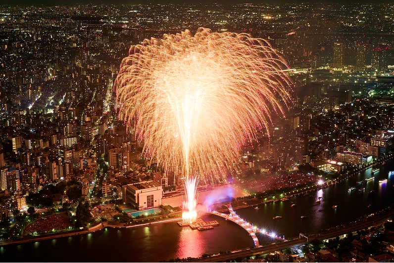 Sumida River Fireworks Festival Special Opening [Official] TOKYO