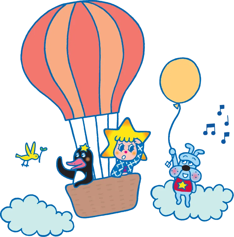 ソラカラちゃん、テッペンペン、スコブルブル