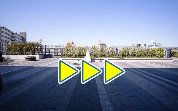 東京スカイツリー4Fの屋外フロア