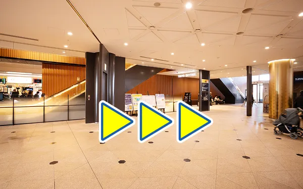 東京スカイツリーの広々とした4Fフロア